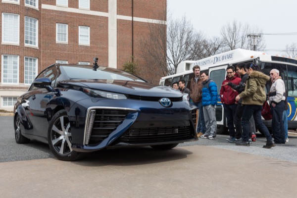 Toyota Mirai fuel cell vehicle